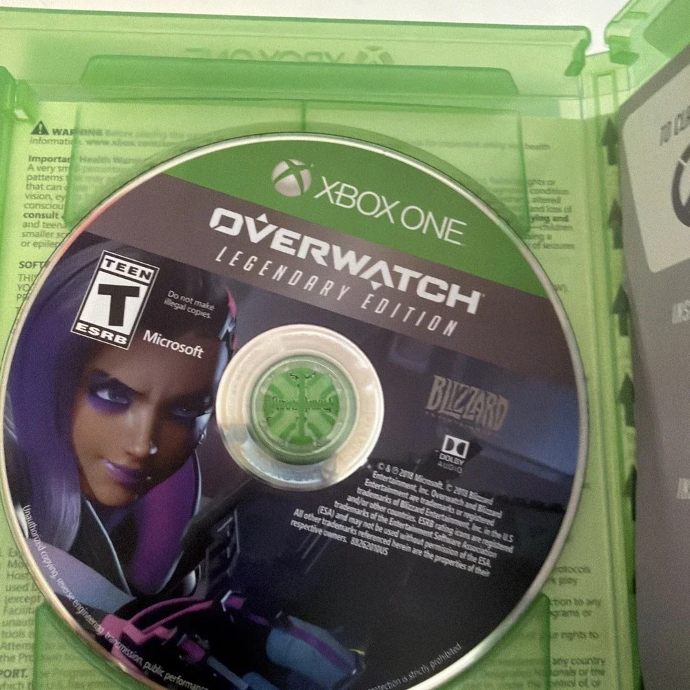Lot Of 4 Xbox One Games. Call Of Duty Destiny Overwatch Star Wars Battlefront